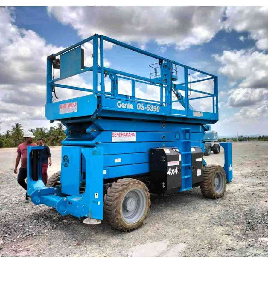  Diesel Scissor Lift Rental Bangalore