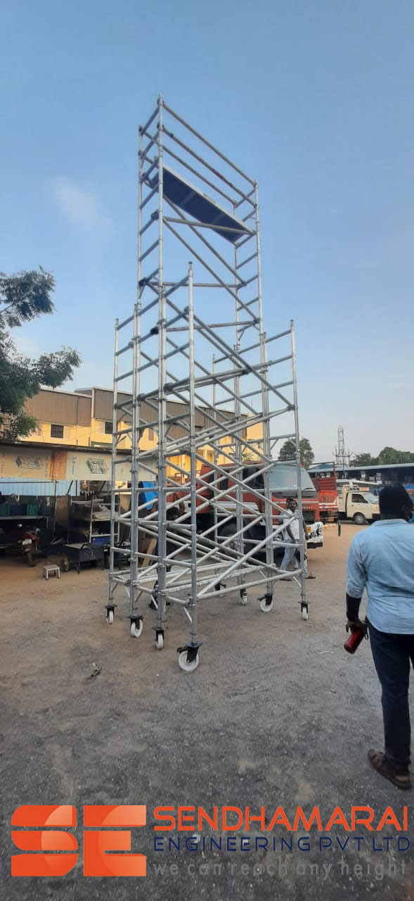 Best 1 Customised Aluminium Scaffolding Rental for Home Use