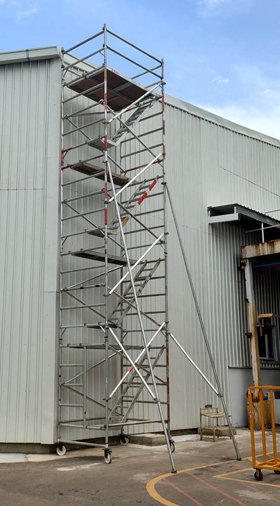 10 meter Aluminium Scaffolding
