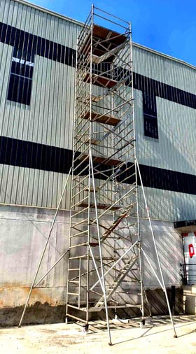 14 meter Aluminium Scaffolding