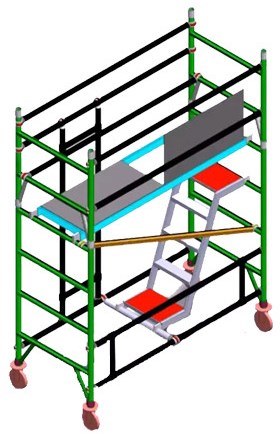 Mobile Aluminium Scaffolding 5250