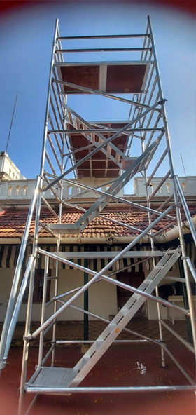 Customised Aluminium Scaffolding